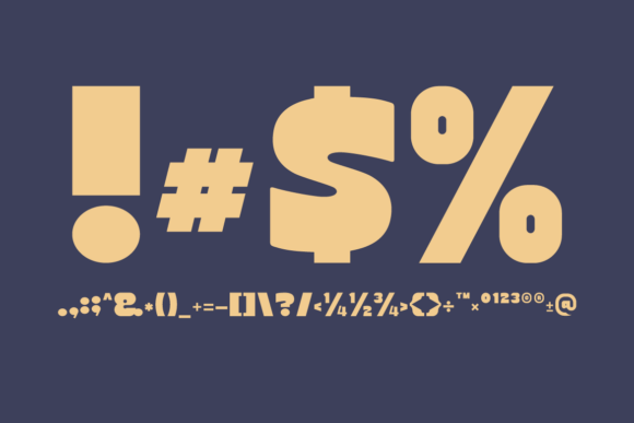 Nandour Font PNG with transparent background - Preview 2