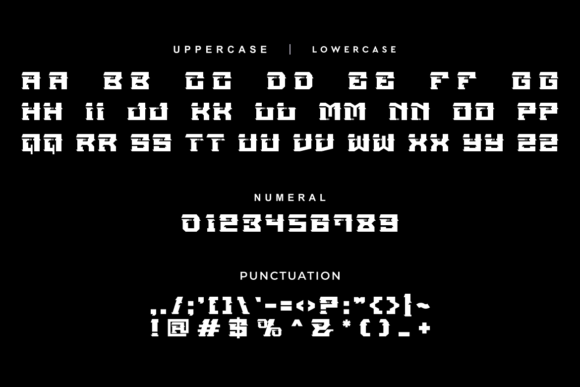 Nogiw Rimen Font PNG with transparent background - Preview 4