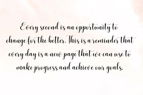 Nothing Script Font PNG with transparent background - Preview 2