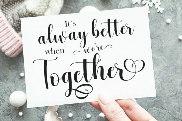 Nothing Script Font PNG with transparent background - Preview 5