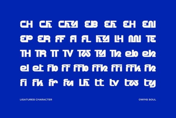 Owins Soul Font PNG with transparent background - Preview 3
