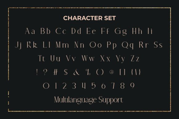 Power Aware Font PNG with transparent background - Preview 3