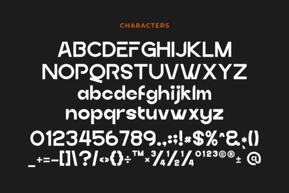 Qrilla Font PNG with transparent background - Preview 1
