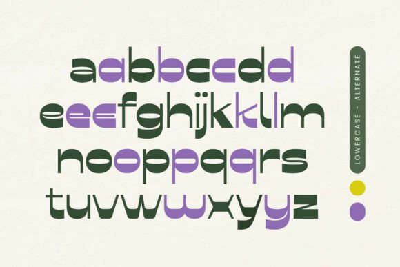 Quarkle Font PNG with transparent background - Preview 2