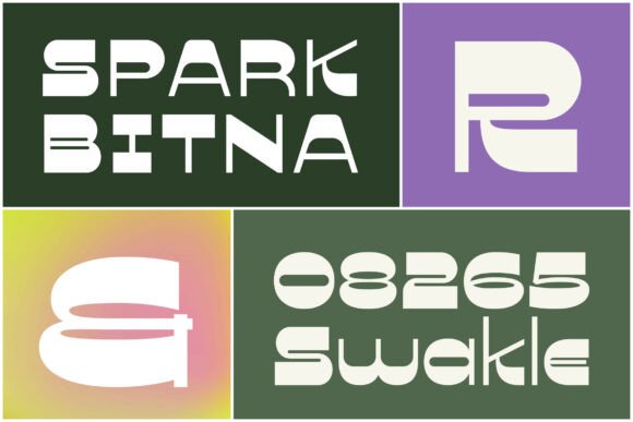 Quarkle Font PNG with transparent background - Preview 6