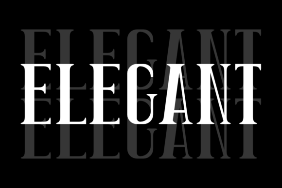 Romenod Font PNG with transparent background - Preview 2