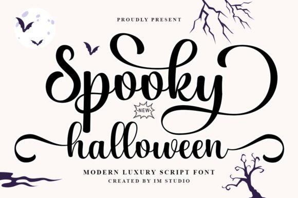 Spooky Halloween Font by IM Studio · Creative Fabrica font preview