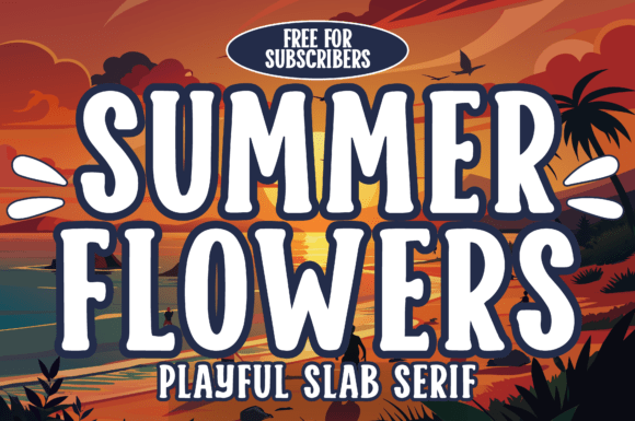 Summer Flowers Fonts