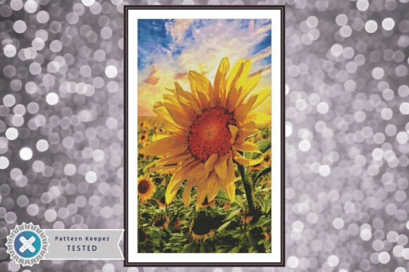 Sunflowers Cross Stitch Pattern PDF