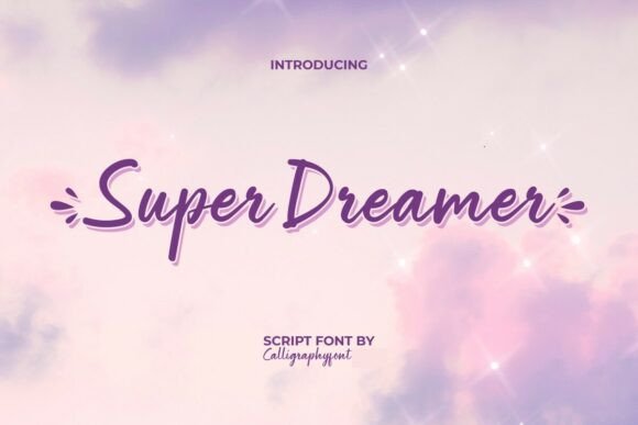 Superdreamer 1 Fonts