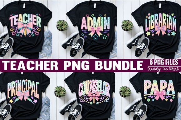Teacher PNG Bundle, Back to School PNG