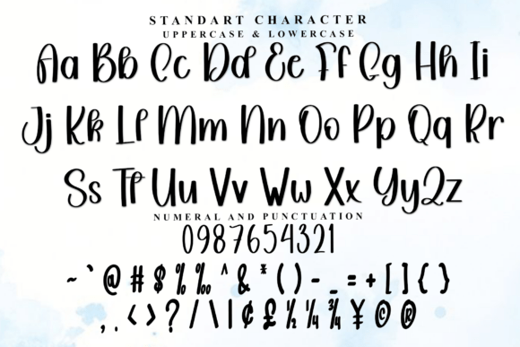 Angela Twinkle Font - Preview 4