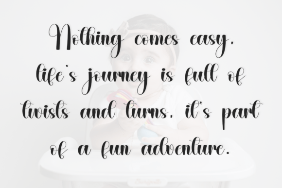 Babyish Font - Preview 3
