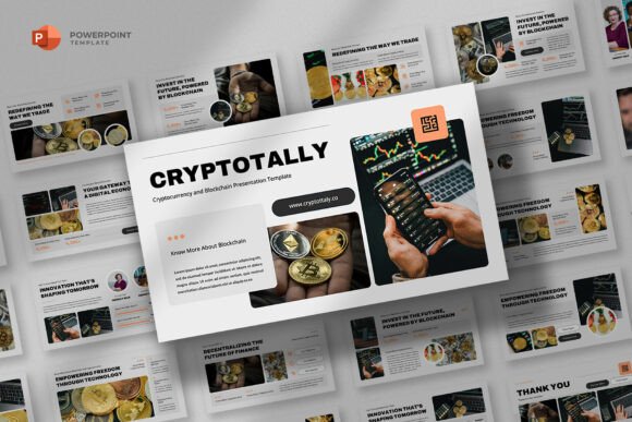 Blockchain Cryptocurrency Powerpoint