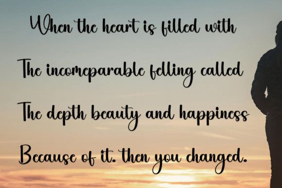 Brilliant Calligraphy Font - Preview 6