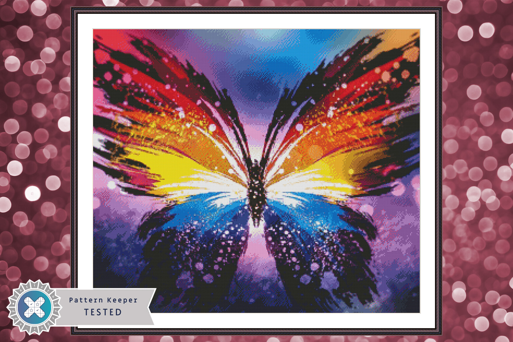 Butterfly Cross Stitch Pattern PDF