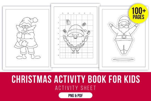 Christmas Activity Book for Kids