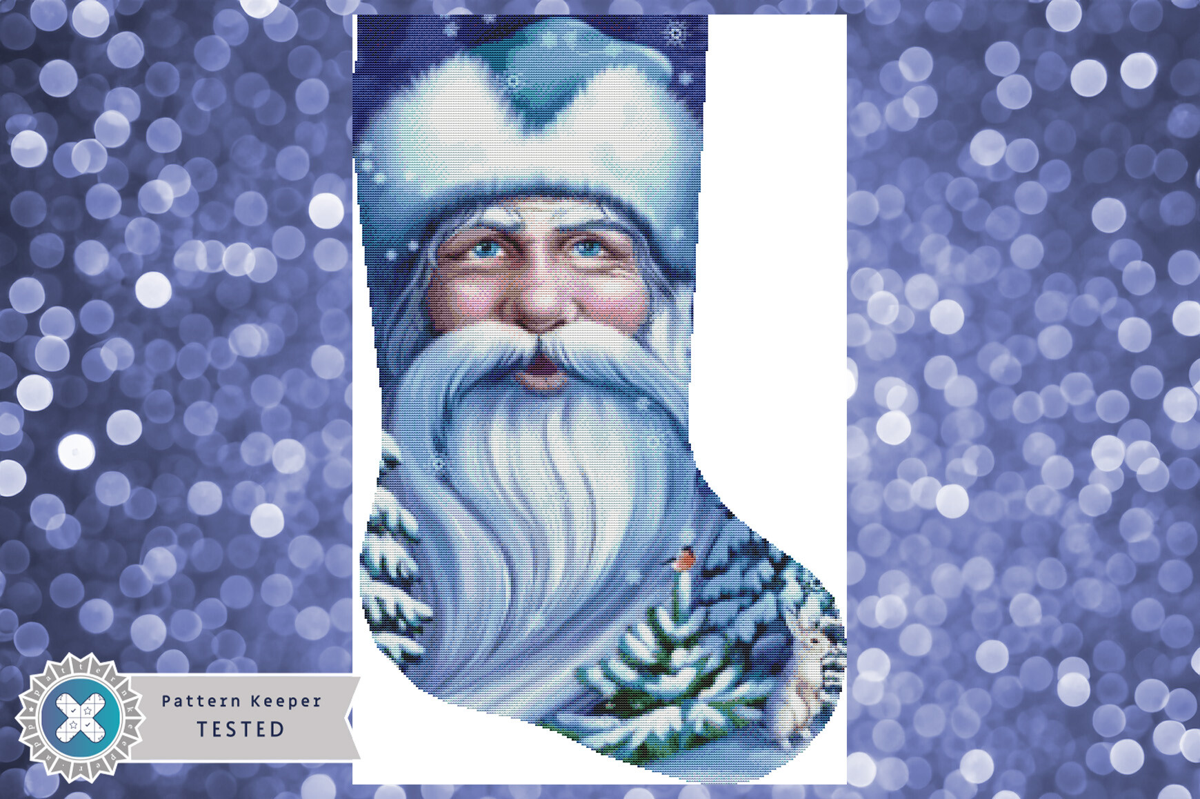 Christmas Stocking Cross Stitch Pattern