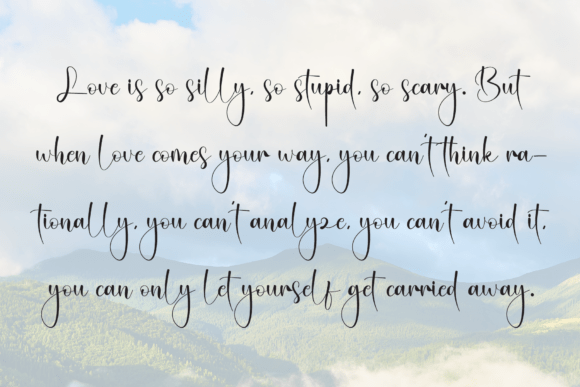 Costume Font - Preview 5