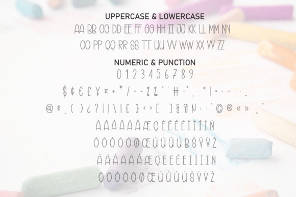 Crayon Doodle Font - Preview 6