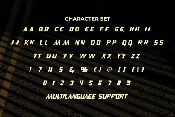 Curioustrack Font - Preview 4