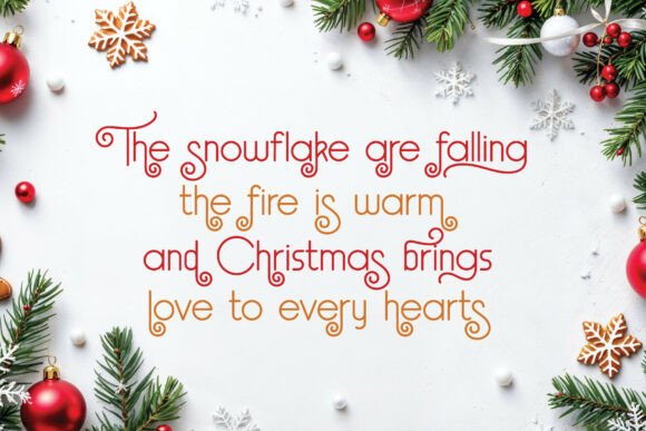 Dreamlight Winter Font PNG with transparent background - Preview 3