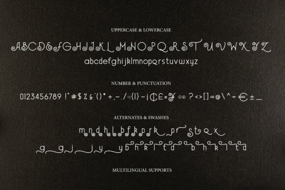 Dreamlight Winter Font PNG with transparent background - Preview 4