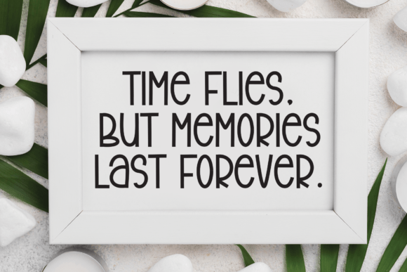 Flower Wonderful Font - Preview 2