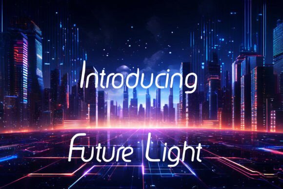 Future Light Font - Preview 1