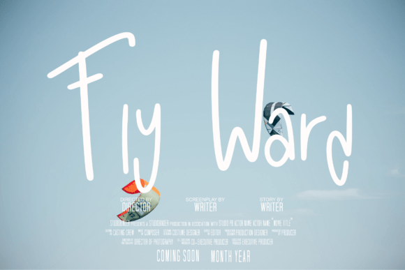 Glowy Mood Font font preview - 6