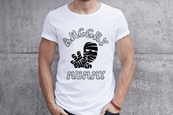Halloween Mummy Retro Font - Preview 1