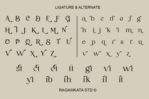 Lacture Regular Font font preview - 5