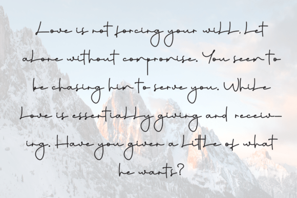 Lightsunday Font PNG with transparent background - Preview 5