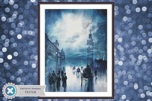 London City Cross Stitch Pattern PDF