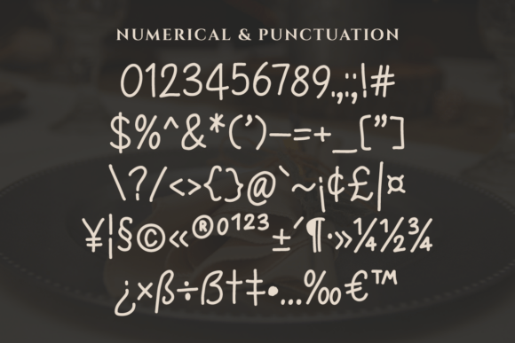 Menary Font PNG with transparent background - Preview 2