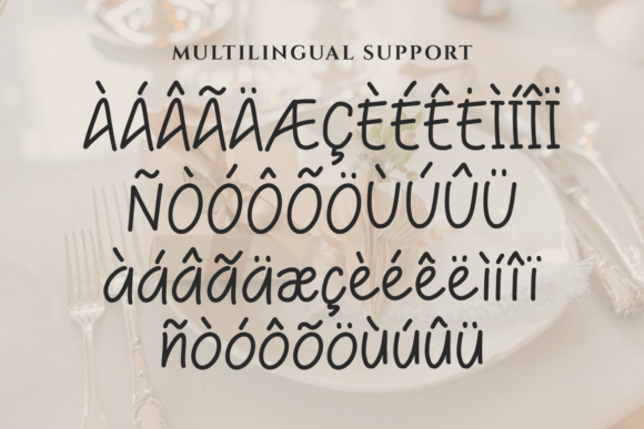 Menary Font PNG with transparent background - Preview 3