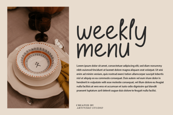 Menary Font PNG with transparent background - Preview 6