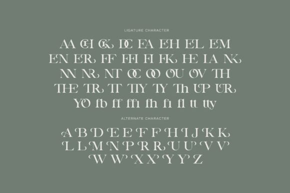 Misty Voguel Font PNG with transparent background - Preview 5