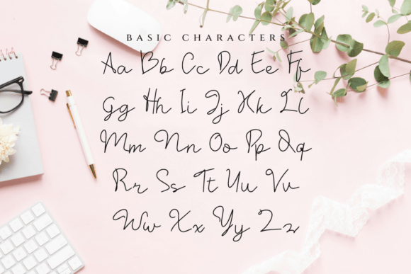 Necano Font PNG with transparent background - Preview 1
