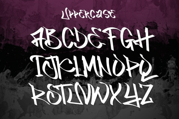 Shadow Block Font PNG with transparent background - Preview 2
