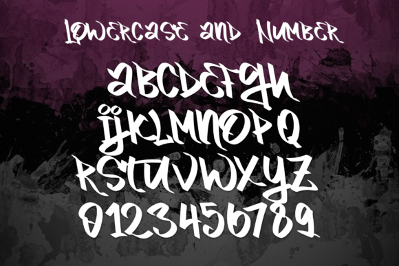 Shadow Block Font PNG with transparent background - Preview 3