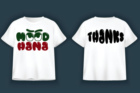 Smooke Font PNG with transparent background - Preview 2
