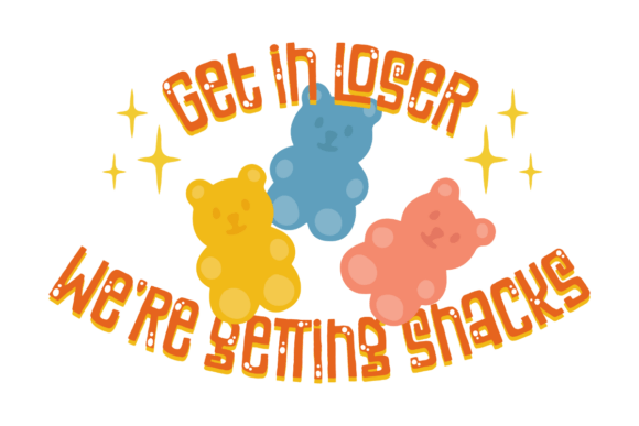 Snack Squad Grafik Plotterdateien Von Everglyph Designs