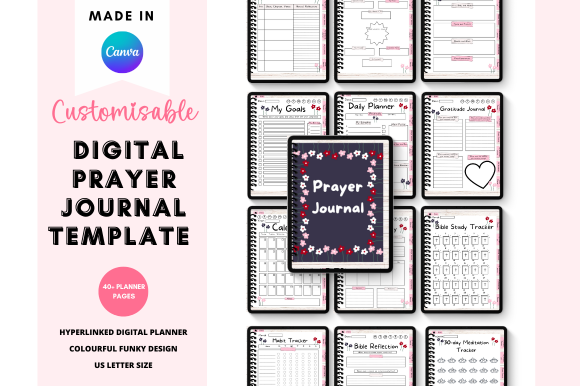 Canva Digital Prayer Journal Graphic by DigitalbossCreations · Creative ...