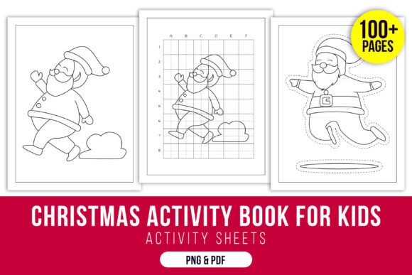 Christmas Activity Book for Kids