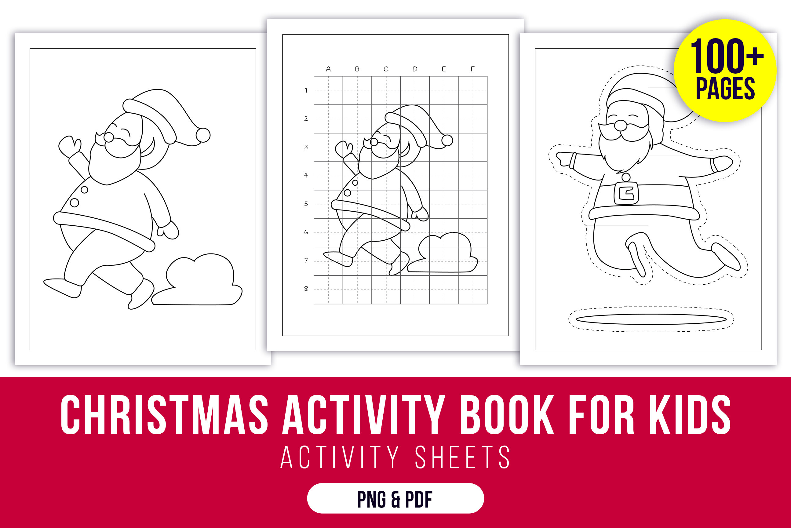 Christmas Activity Book for Kids