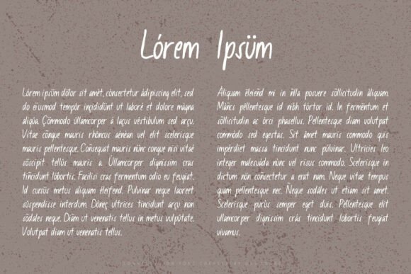 Conversation Font - Preview 4