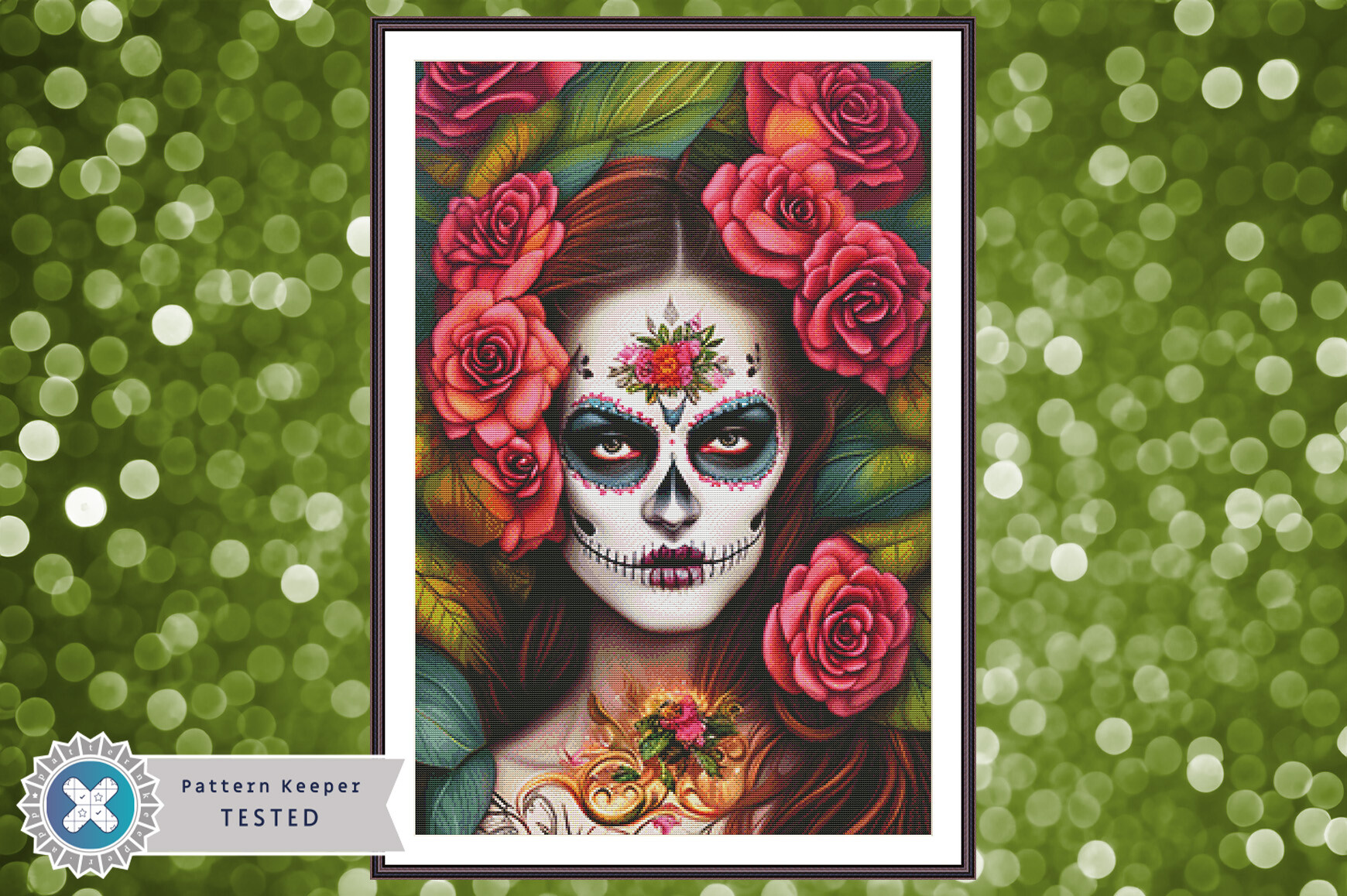 Cross Stitch Pattern PDF Catrina