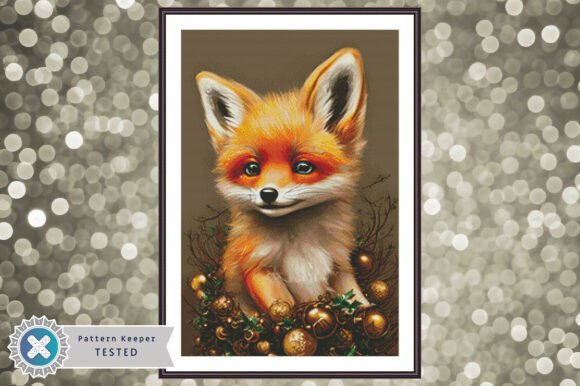 Cross Stitch Pattern PDF Chart Fox