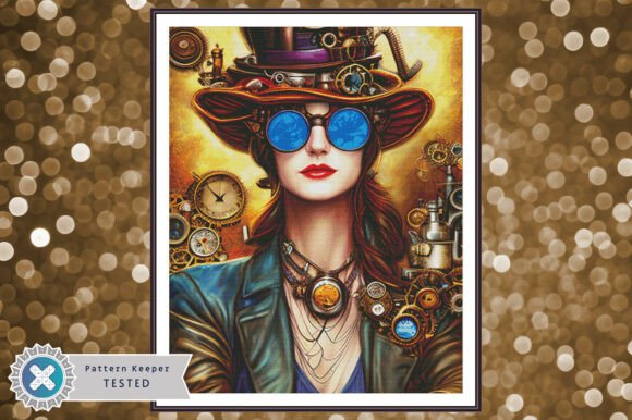 Cross Stitch Pattern PDF Chart Steampunk